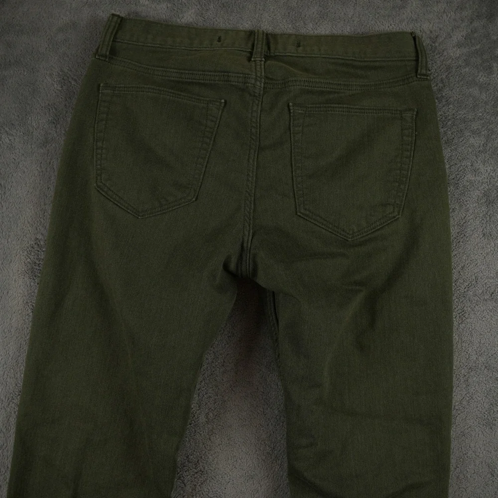 Banana Republic Travel Jean Mens 32x29 Aspen Olive Heather Slim‎ Fit Stretch